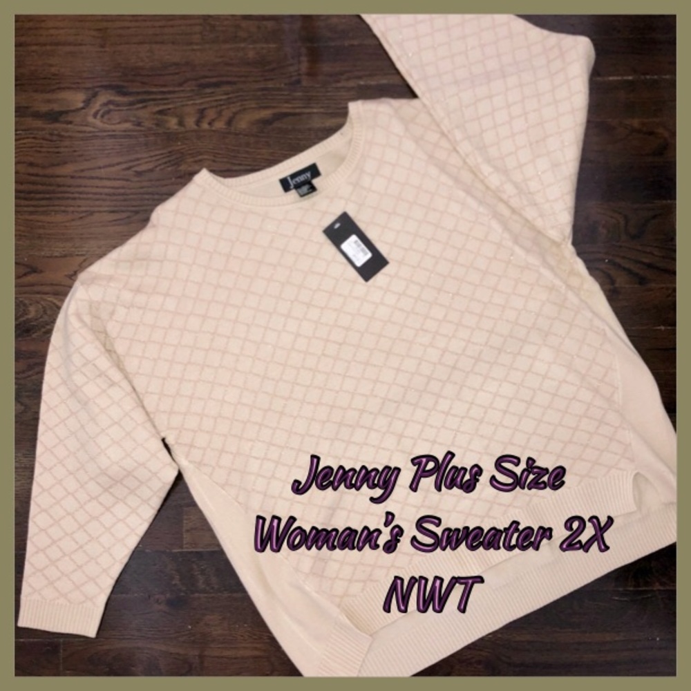 Jenny Plus Size Woman’s Sweater 2X